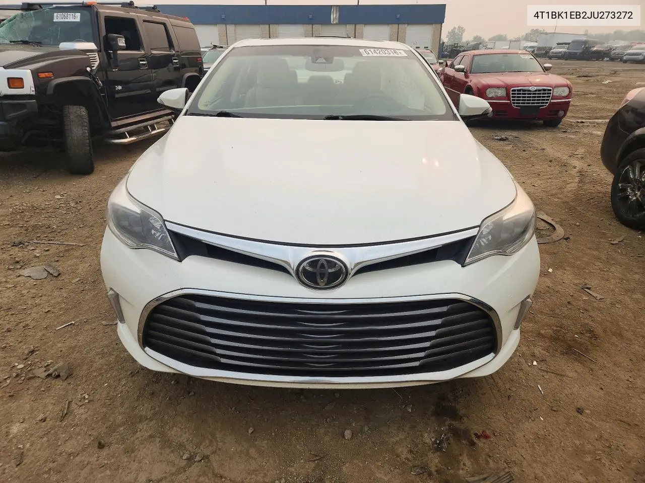 2018 Toyota Avalon Limited VIN: 4T1BK1EB2JU273272 Lot: 61420316
