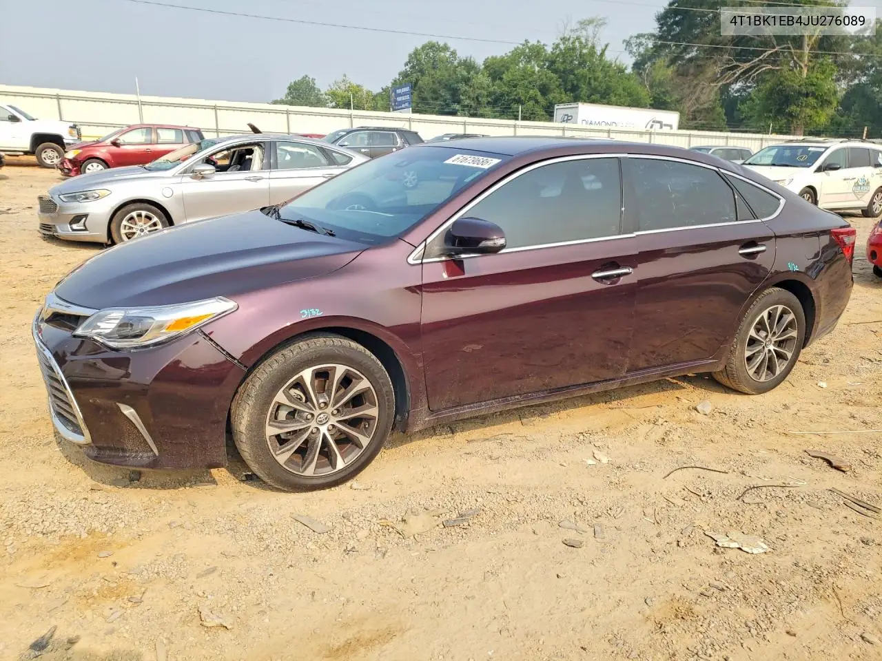 2018 Toyota Avalon Xle VIN: 4T1BK1EB4JU276089 Lot: 61679686