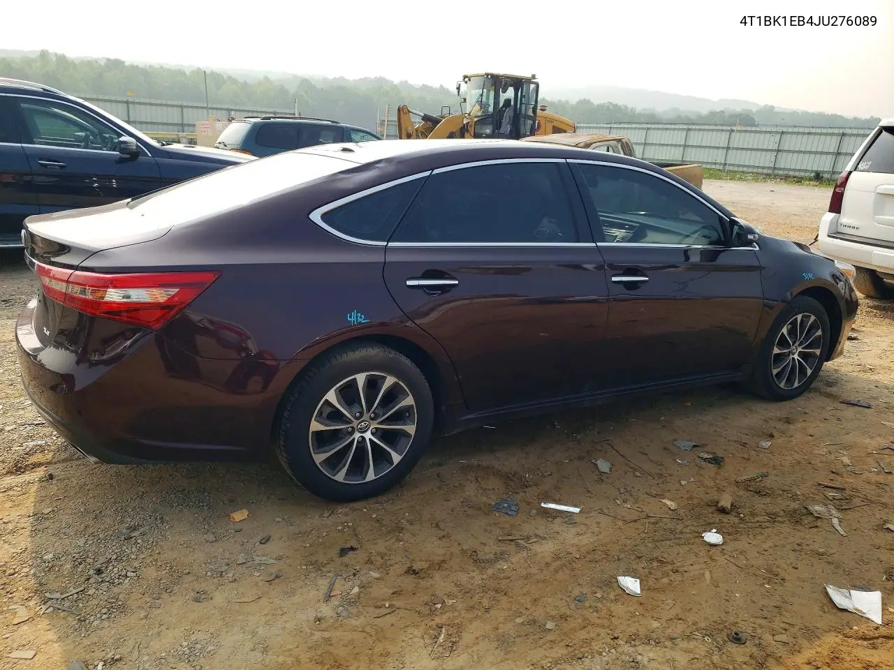 2018 Toyota Avalon Xle VIN: 4T1BK1EB4JU276089 Lot: 61679686
