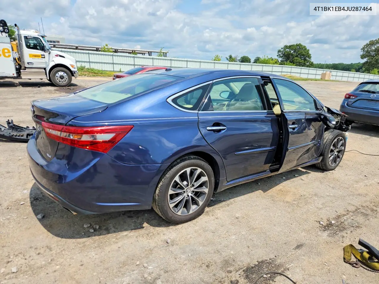 2018 Toyota Avalon Xle VIN: 4T1BK1EB4JU287464 Lot: 61710816