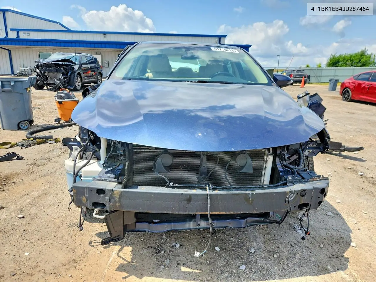 2018 Toyota Avalon Xle VIN: 4T1BK1EB4JU287464 Lot: 61710816