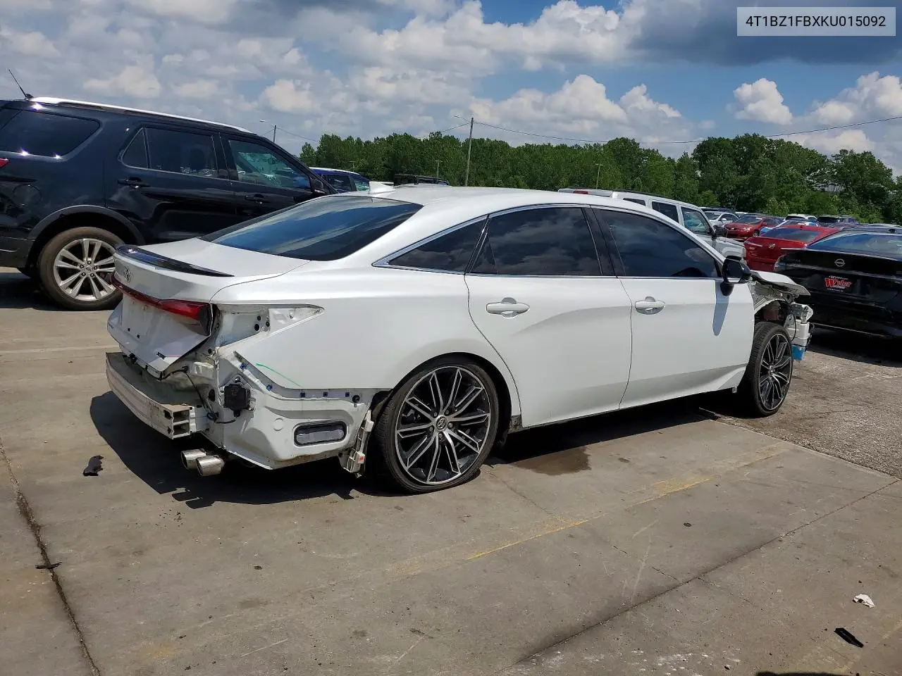 2019 Toyota Avalon Xse VIN: 4T1BZ1FBXKU015092 Lot: 56667156