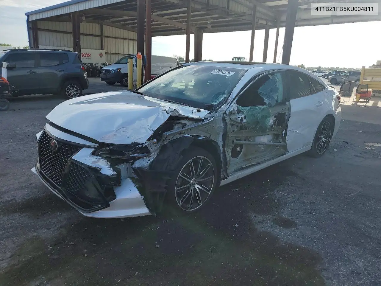 2019 Toyota Avalon Touring VIN: 4T1BZ1FB5KU004811 Lot: 59682396