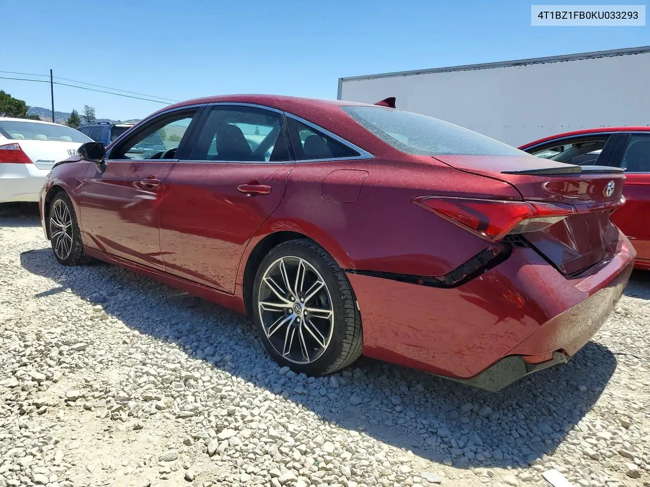 2019 Toyota Avalon Xse VIN: 4T1BZ1FB0KU033293 Lot: 60714986
