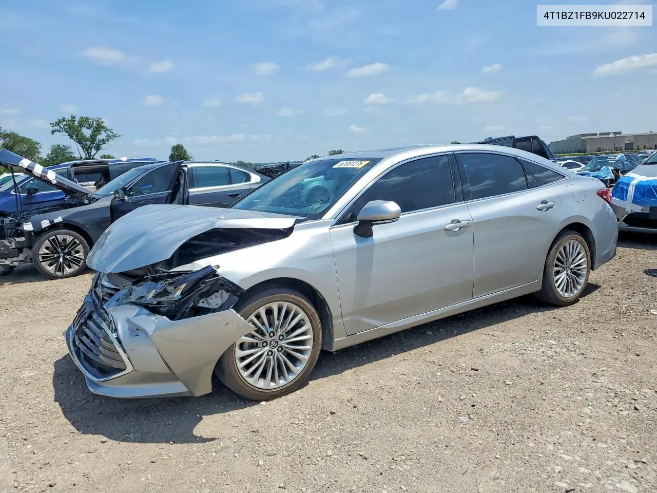 2019 Toyota Avalon Limited VIN: 4T1BZ1FB9KU022714 Lot: 61881276