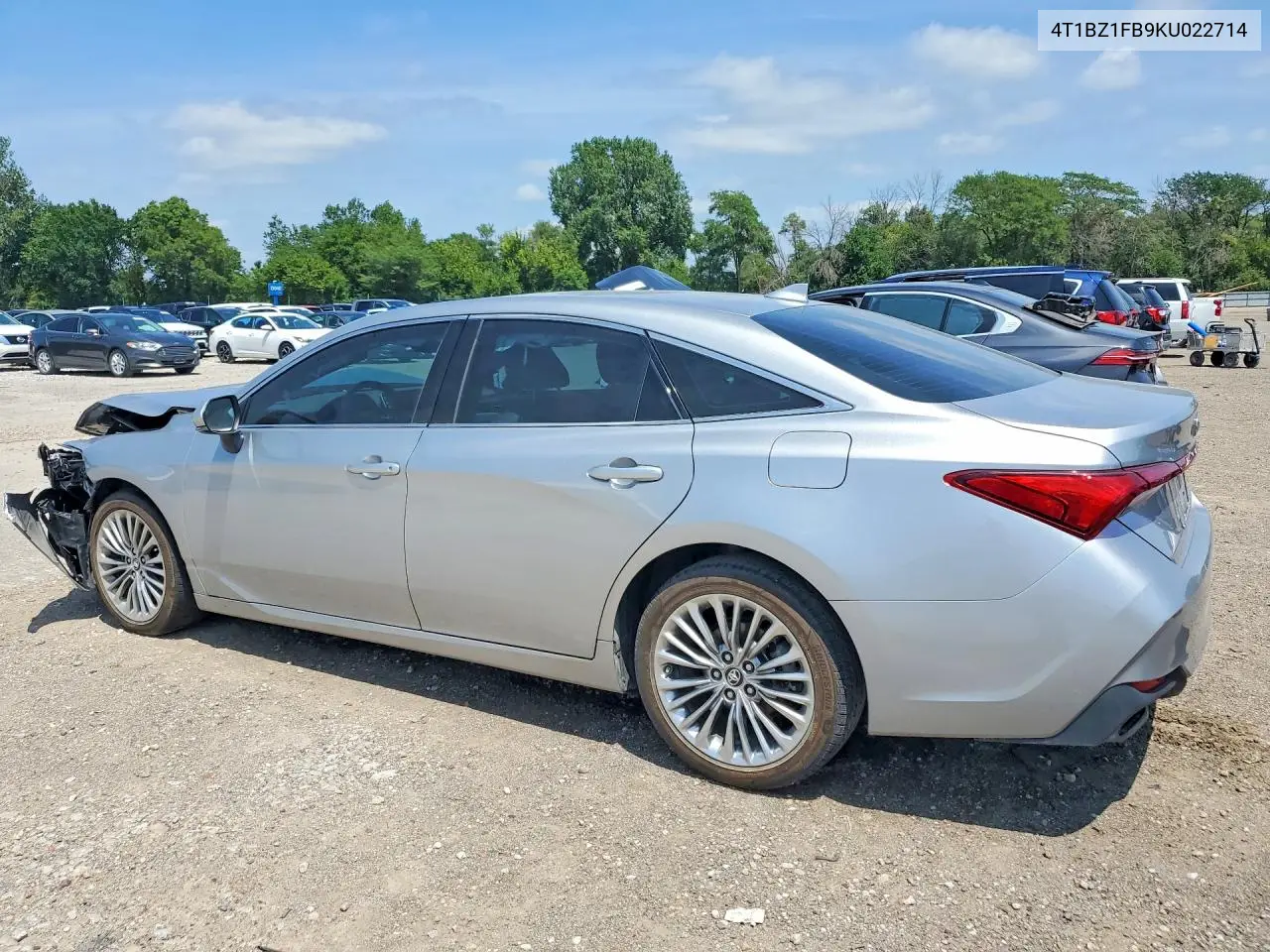 2019 Toyota Avalon Limited VIN: 4T1BZ1FB9KU022714 Lot: 61881276