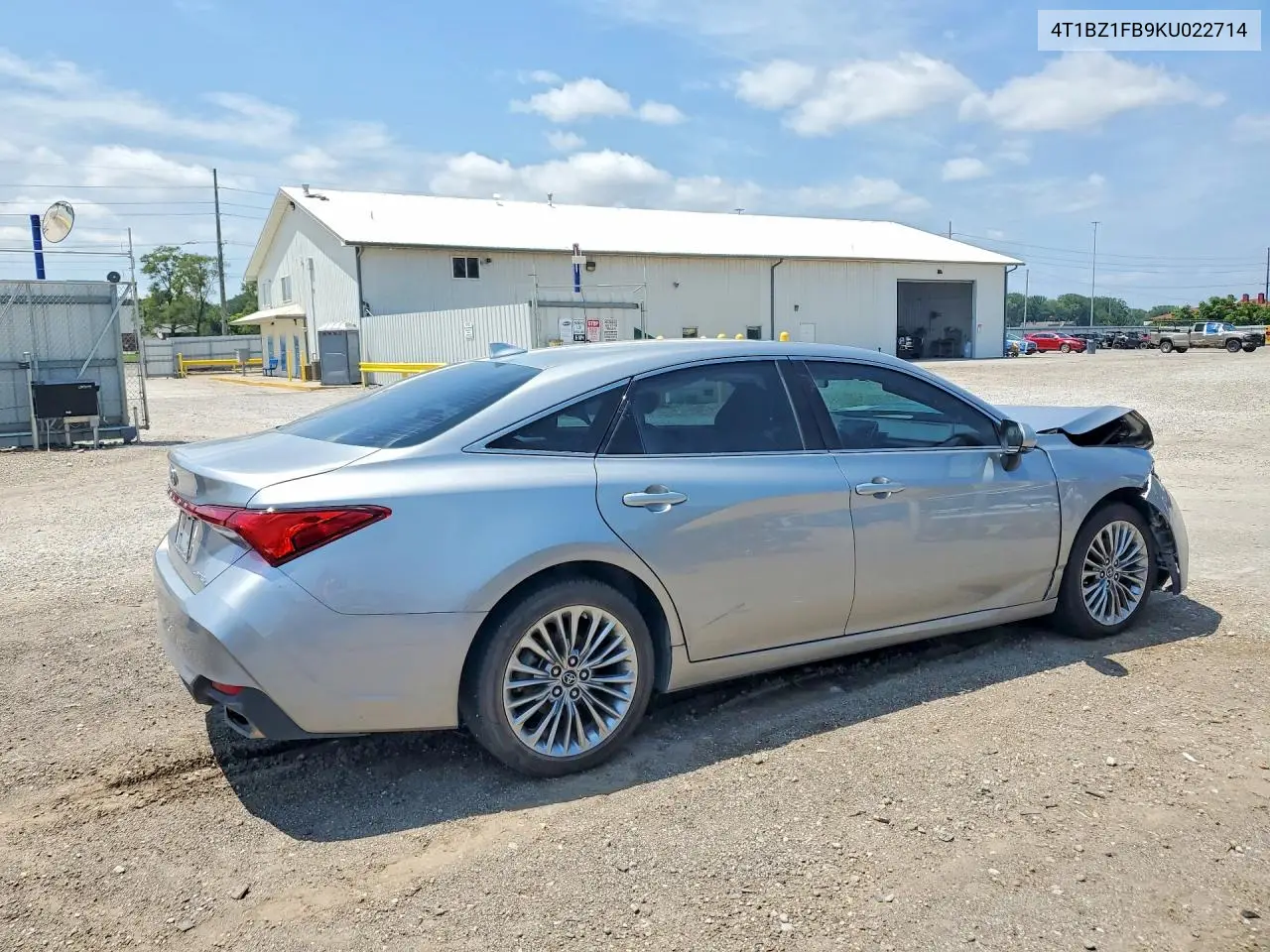 2019 Toyota Avalon Limited VIN: 4T1BZ1FB9KU022714 Lot: 61881276