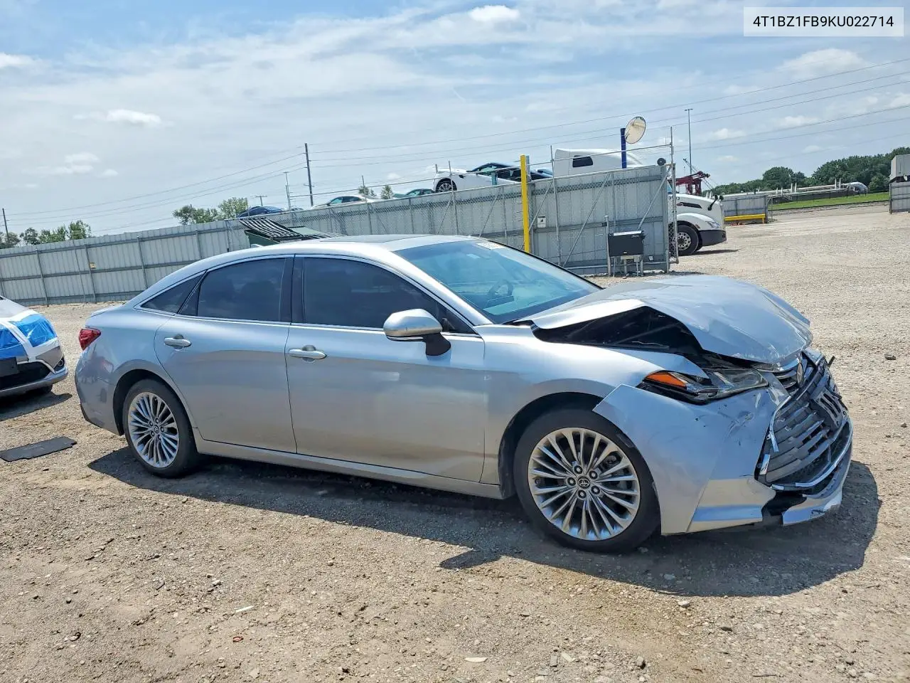 2019 Toyota Avalon Limited VIN: 4T1BZ1FB9KU022714 Lot: 61881276