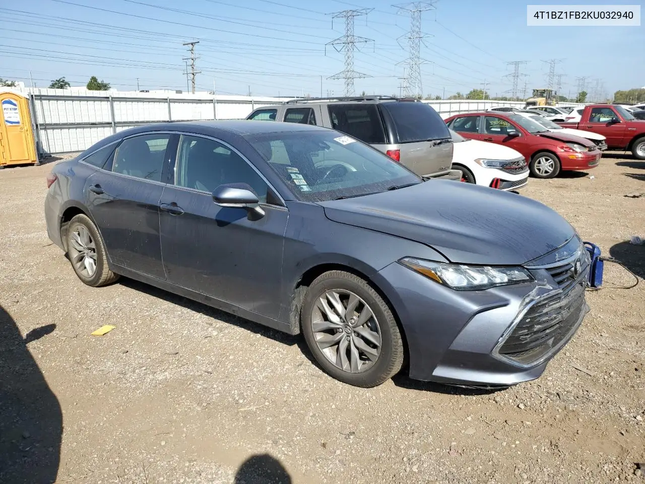 4T1BZ1FB2KU032940 2019 Toyota Avalon Xle