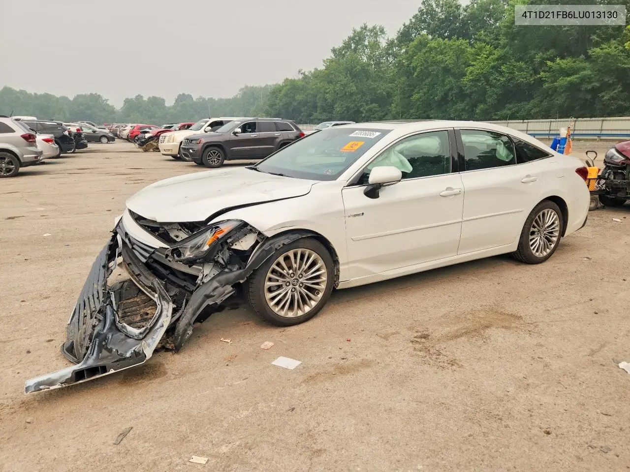 2020 Toyota Avalon Limited VIN: 4T1D21FB6LU013130 Lot: 60836086