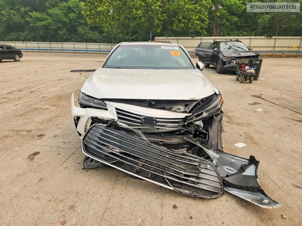2020 Toyota Avalon Limited VIN: 4T1D21FB6LU013130 Lot: 60836086