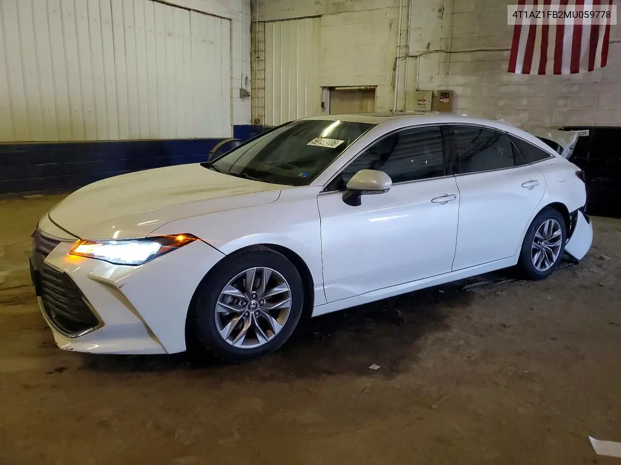 2021 Toyota Avalon Xle VIN: 4T1AZ1FB2MU059778 Lot: 59132406