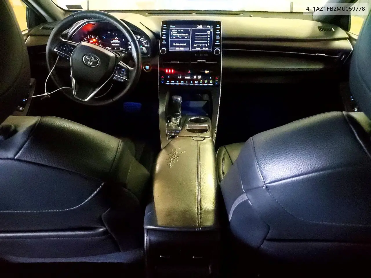 2021 Toyota Avalon Xle VIN: 4T1AZ1FB2MU059778 Lot: 59132406
