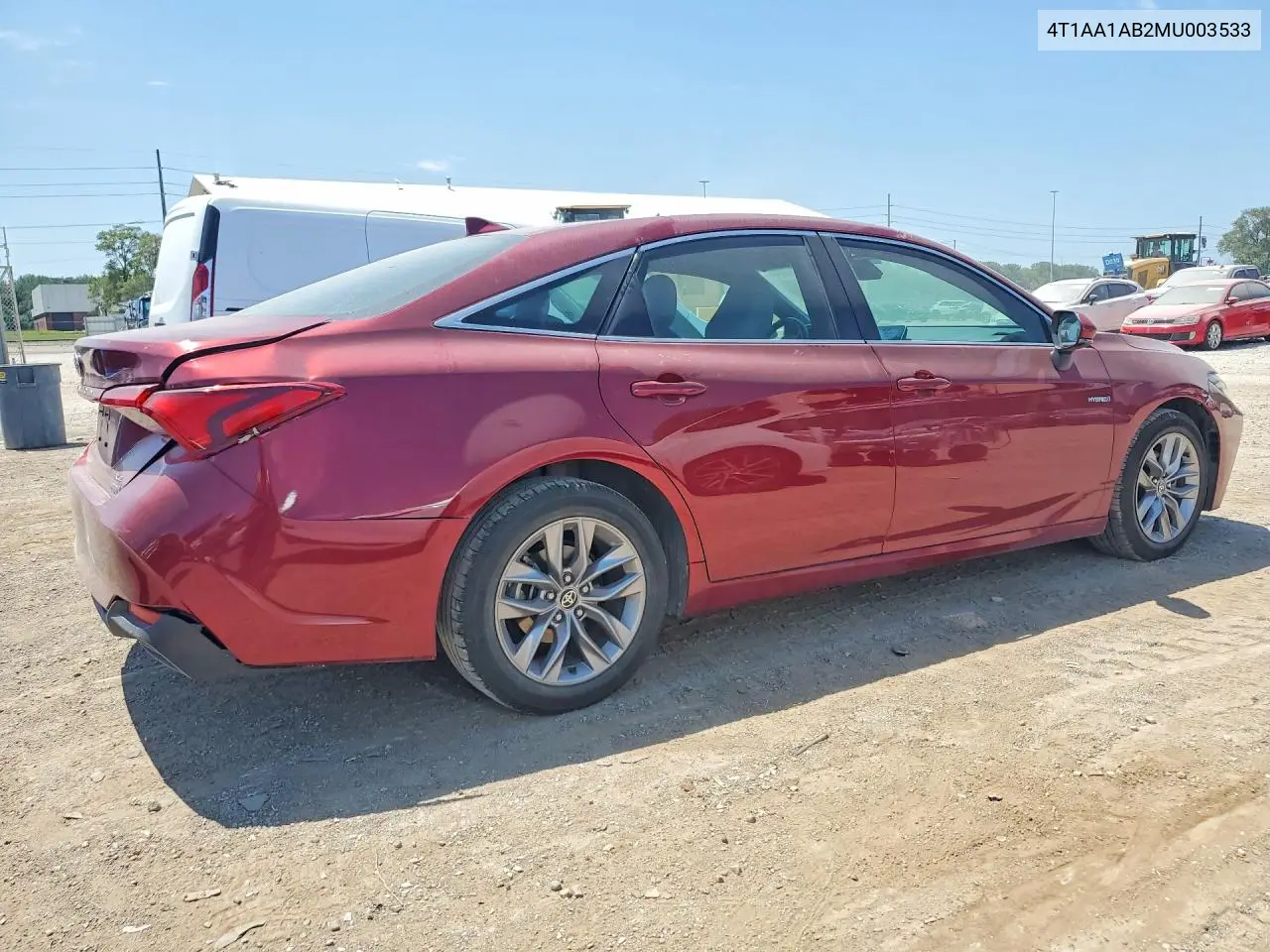 2021 Toyota Avalon Xle VIN: 4T1AA1AB2MU003533 Lot: 60094046