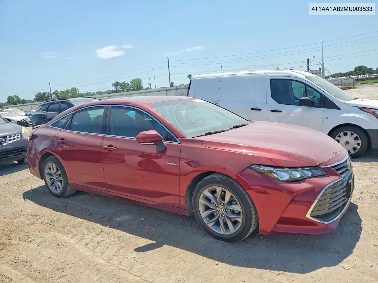 2021 Toyota Avalon Xle VIN: 4T1AA1AB2MU003533 Lot: 60094046