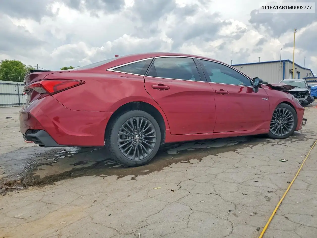 2021 Toyota Avalon Xse VIN: 4T1EA1AB1MU002777 Lot: 60412906