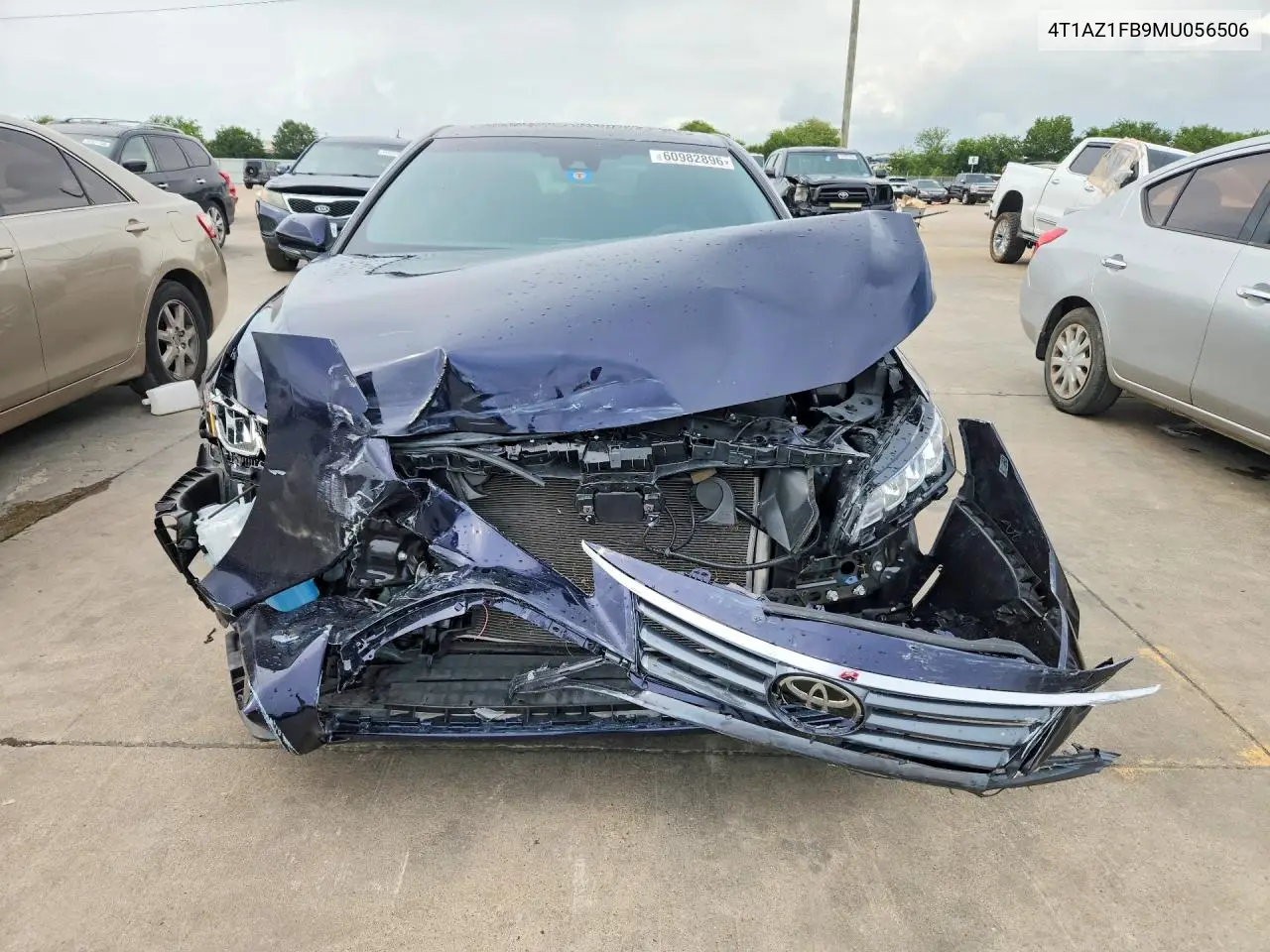 2021 Toyota Avalon Xle VIN: 4T1AZ1FB9MU056506 Lot: 60982896