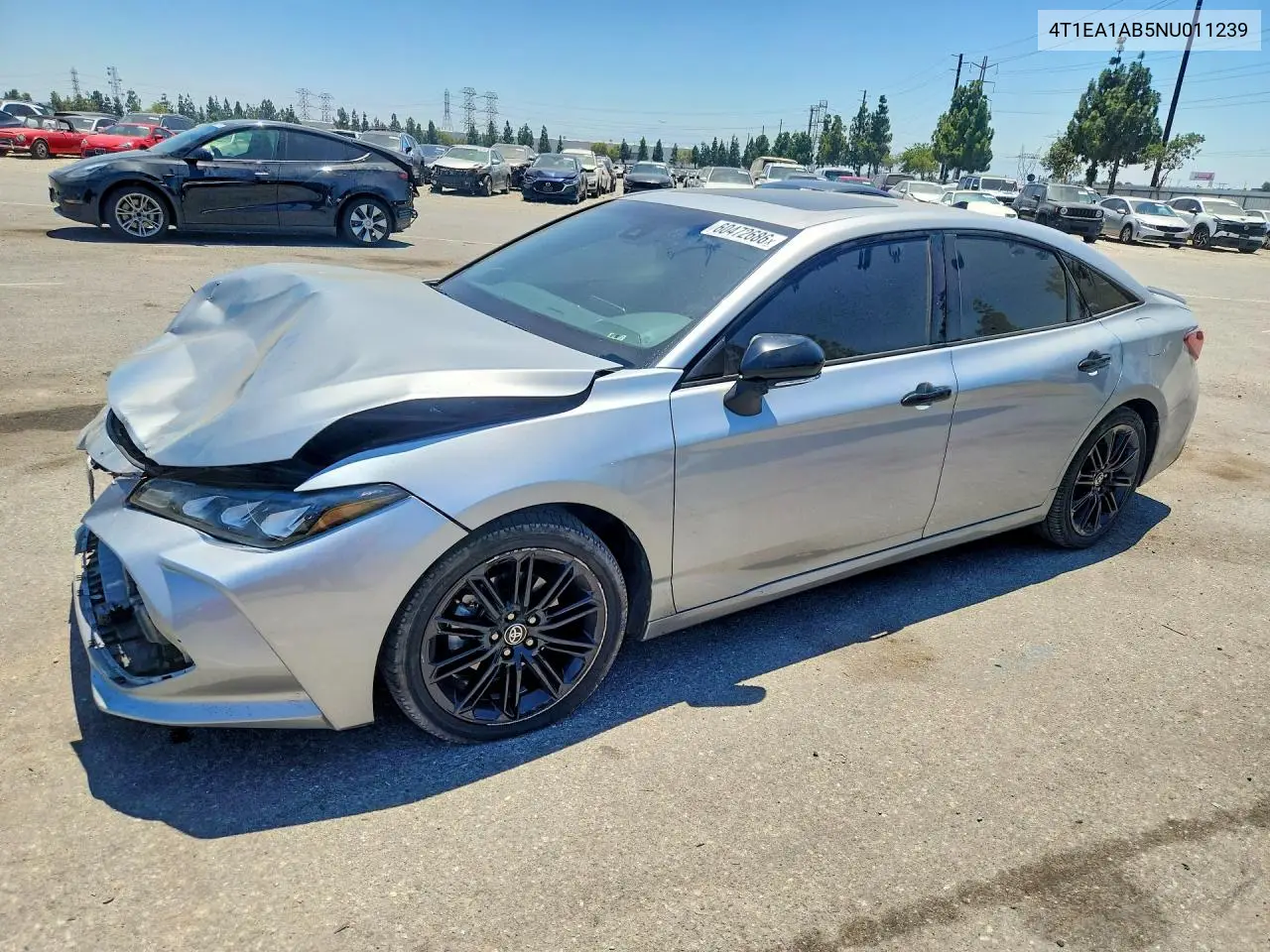 2022 Toyota Avalon Night Shade VIN: 4T1EA1AB5NU011239 Lot: 60472686