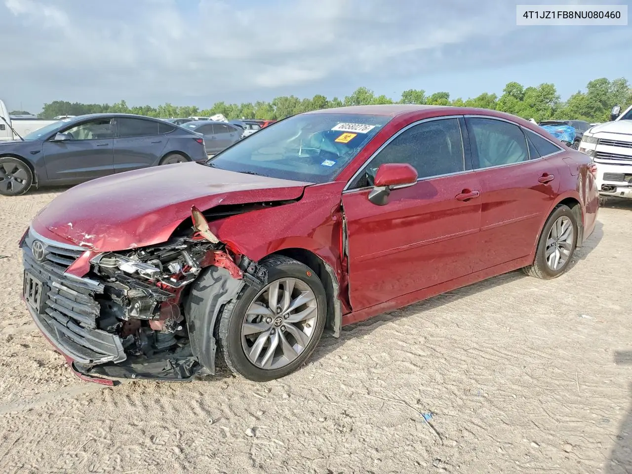 2022 Toyota Avalon Xle VIN: 4T1JZ1FB8NU080460 Lot: 60580276
