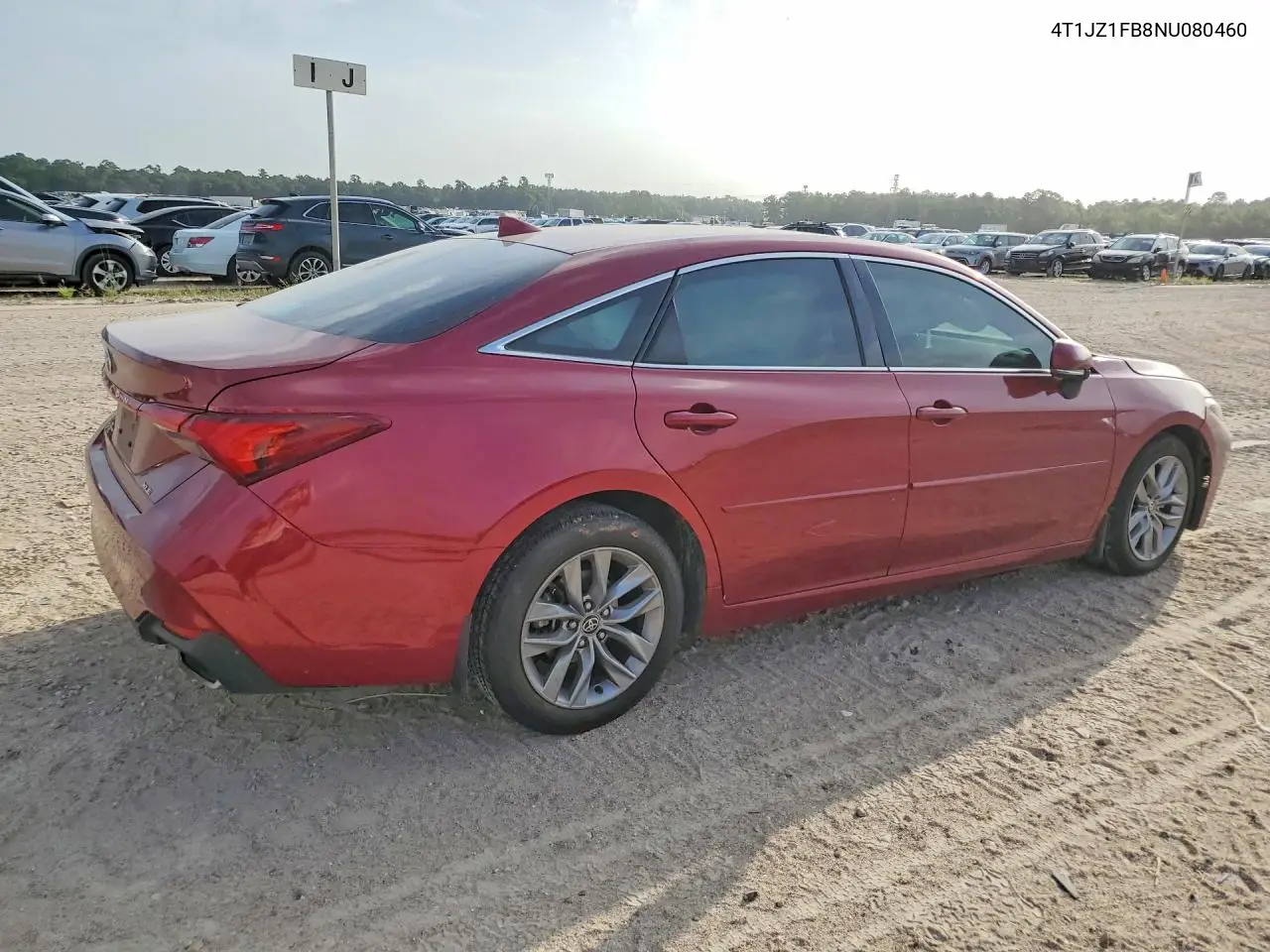 2022 Toyota Avalon Xle VIN: 4T1JZ1FB8NU080460 Lot: 60580276