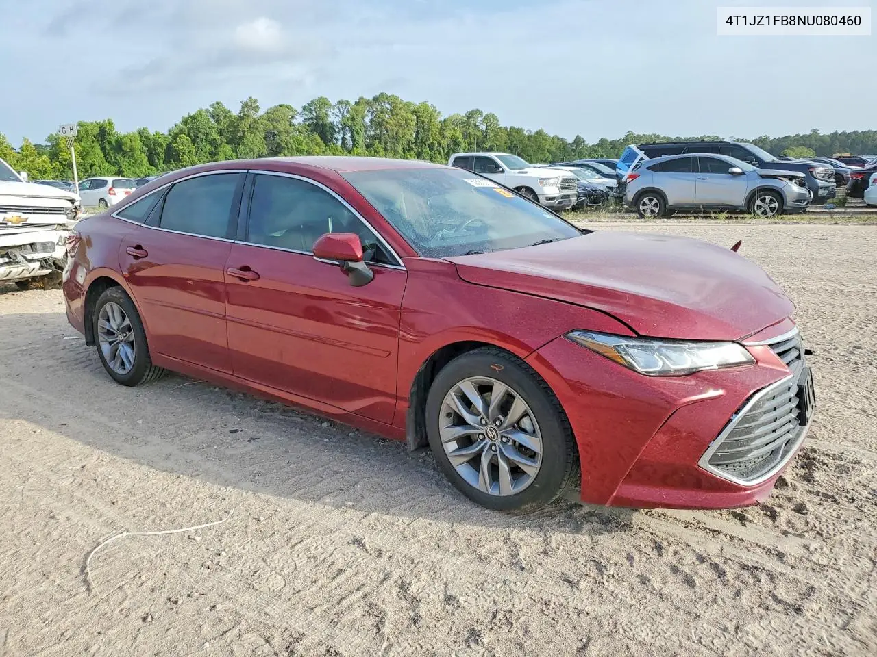 2022 Toyota Avalon Xle VIN: 4T1JZ1FB8NU080460 Lot: 60580276