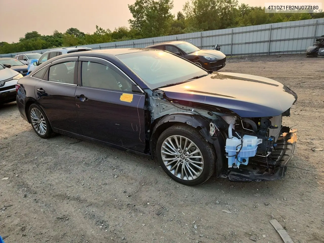 2022 Toyota Avalon Limited VIN: 4T1DZ1FB2NU077180 Lot: 60626806