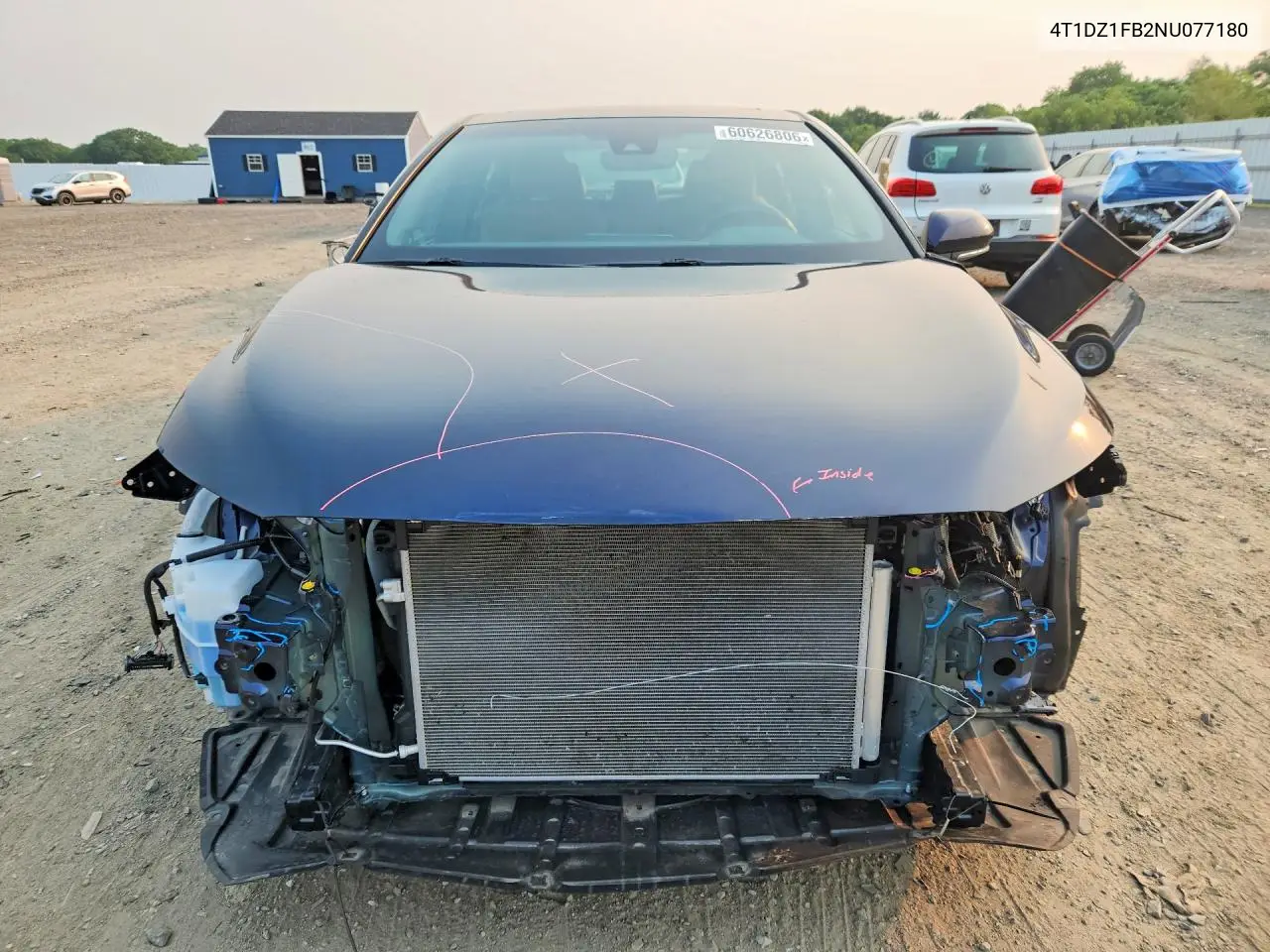 2022 Toyota Avalon Limited VIN: 4T1DZ1FB2NU077180 Lot: 60626806