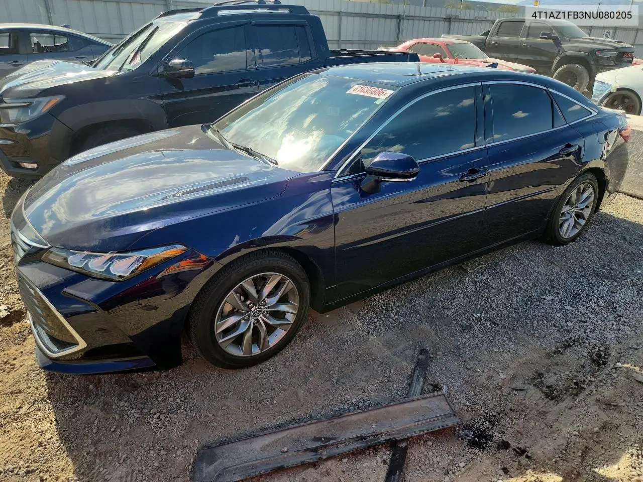 2022 Toyota Avalon Xle VIN: 4T1AZ1FB3NU080205 Lot: 61635886
