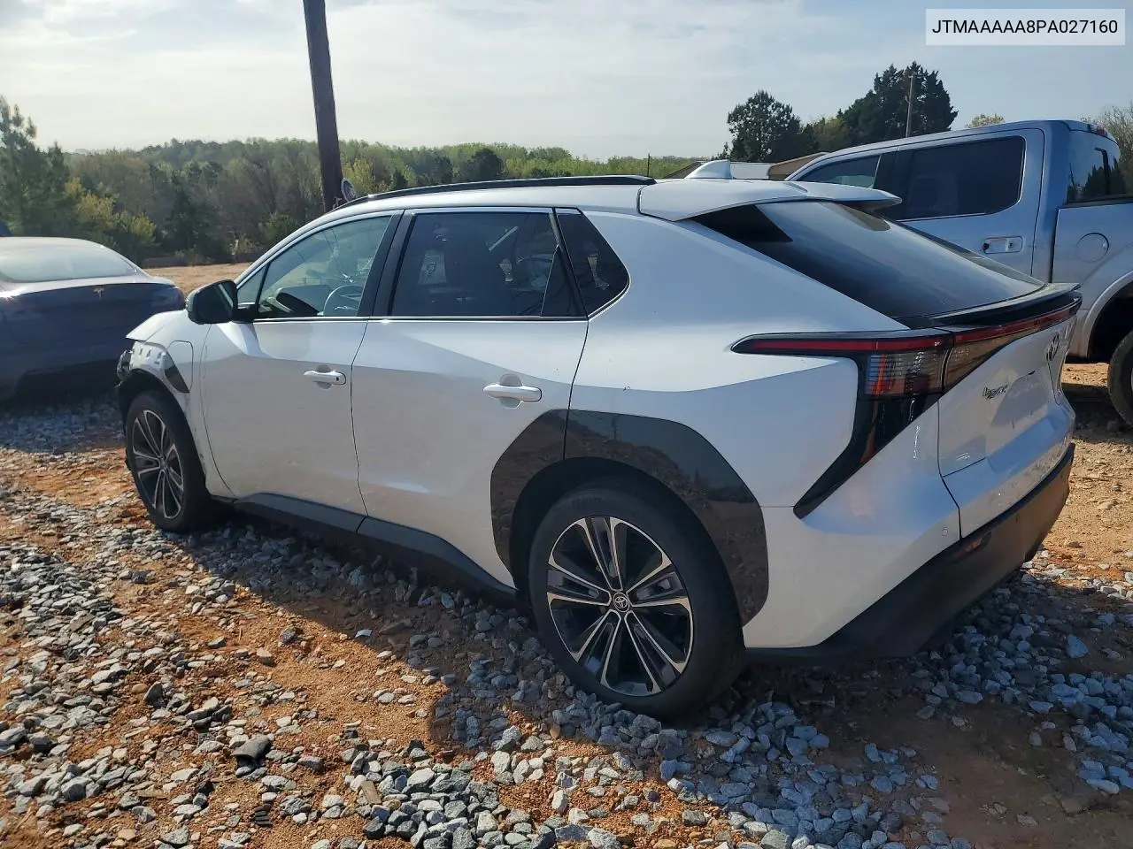 2023 Toyota Bz4X Limited VIN: JTMAAAAA8PA027160 Lot: 47578276