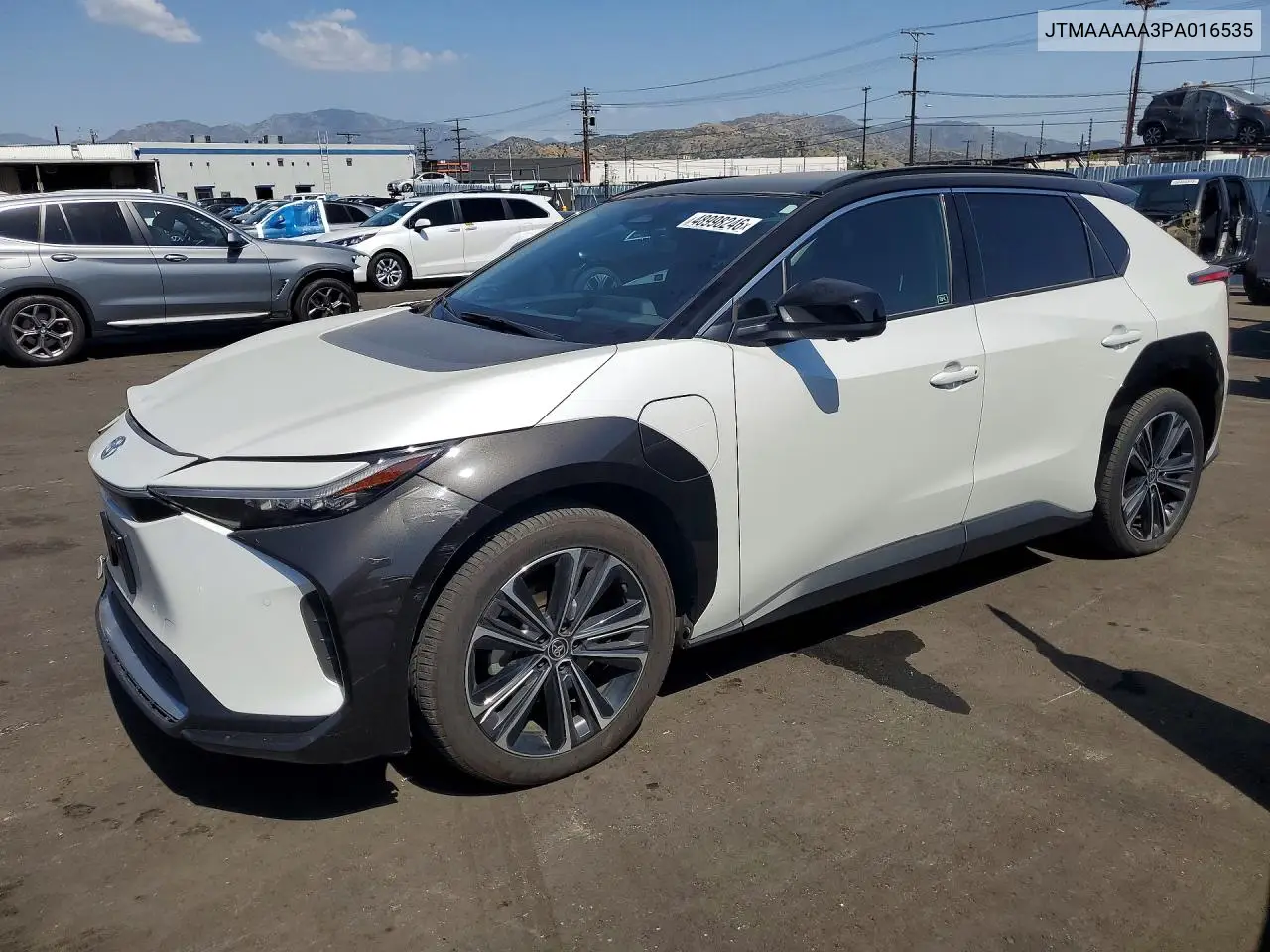 2023 Toyota Bz4X Limited VIN: JTMAAAAA3PA016535 Lot: 48998246