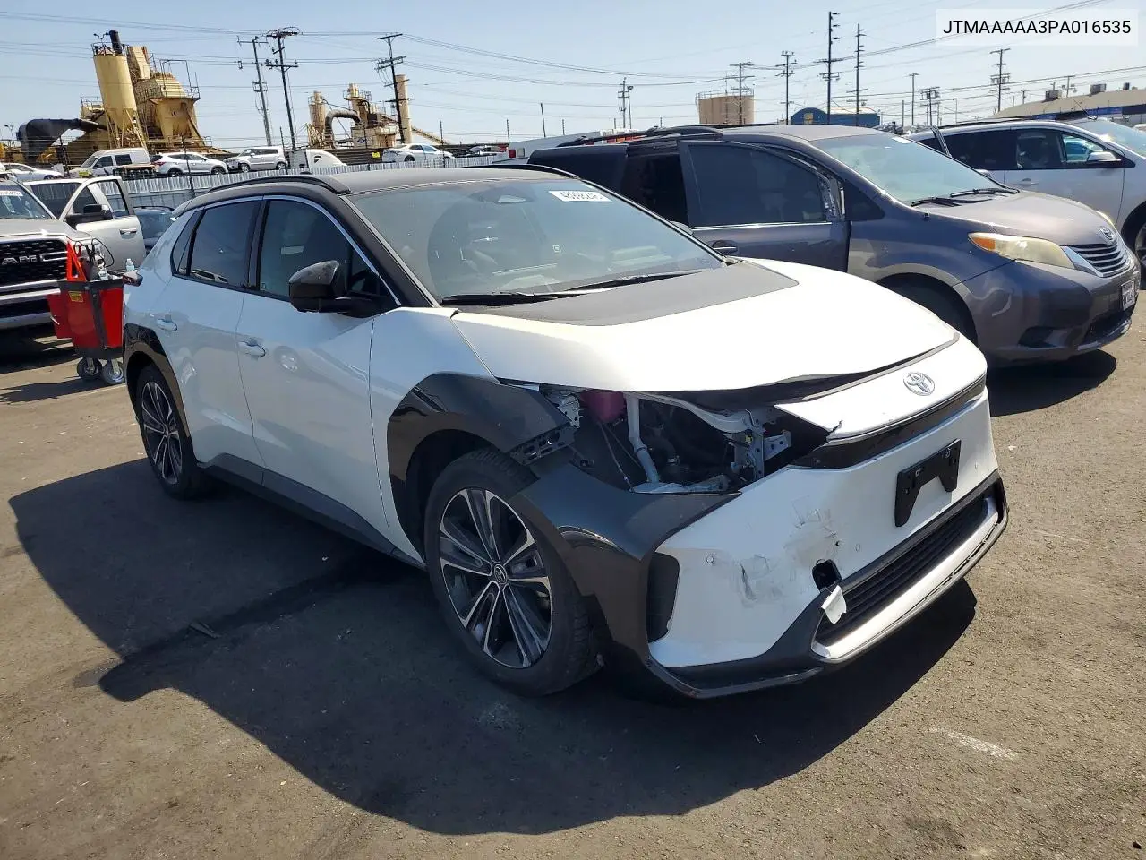 2023 Toyota Bz4X Limited VIN: JTMAAAAA3PA016535 Lot: 48998246