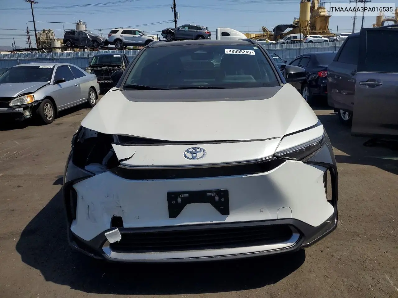 2023 Toyota Bz4X Limited VIN: JTMAAAAA3PA016535 Lot: 48998246
