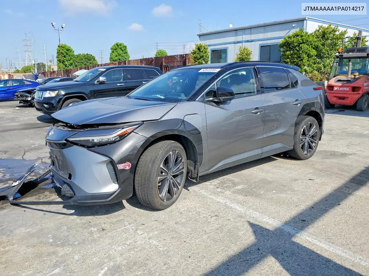 2023 Toyota Bz4X Limited VIN: JTMAAAAA1PA014217 Lot: 50849386