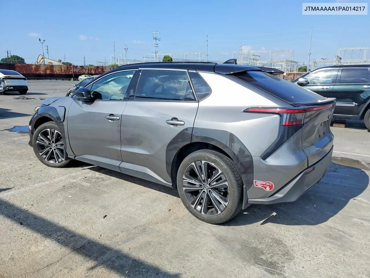 2023 Toyota Bz4X Limited VIN: JTMAAAAA1PA014217 Lot: 50849386