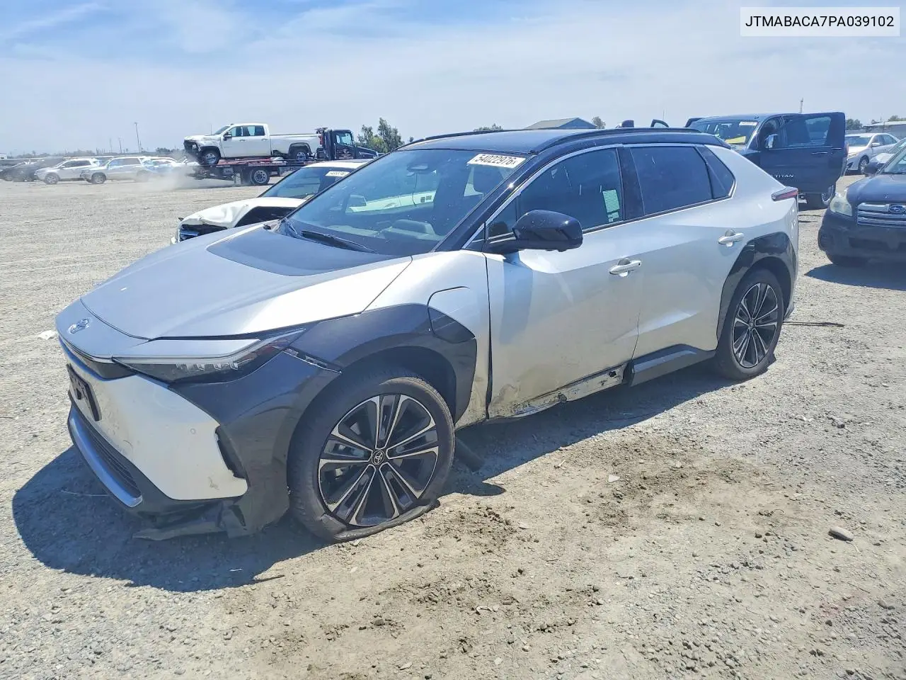 2023 Toyota Bz4X Limited VIN: JTMABACA7PA039102 Lot: 54022976