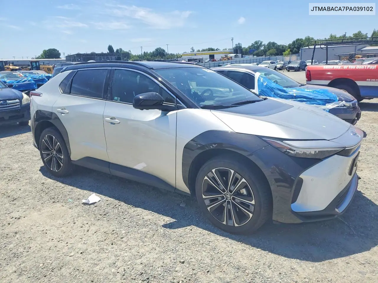 2023 Toyota Bz4X Limited VIN: JTMABACA7PA039102 Lot: 54022976