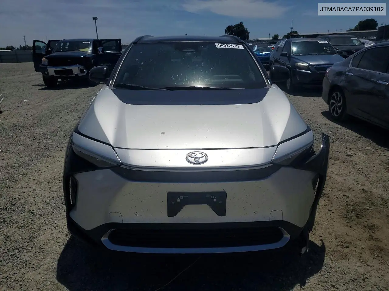 2023 Toyota Bz4X Limited VIN: JTMABACA7PA039102 Lot: 54022976