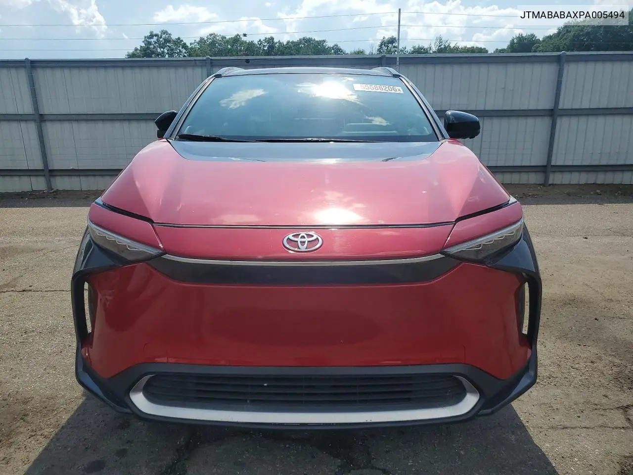 2023 Toyota Bz4X Limited VIN: JTMABABAXPA005494 Lot: 55586206