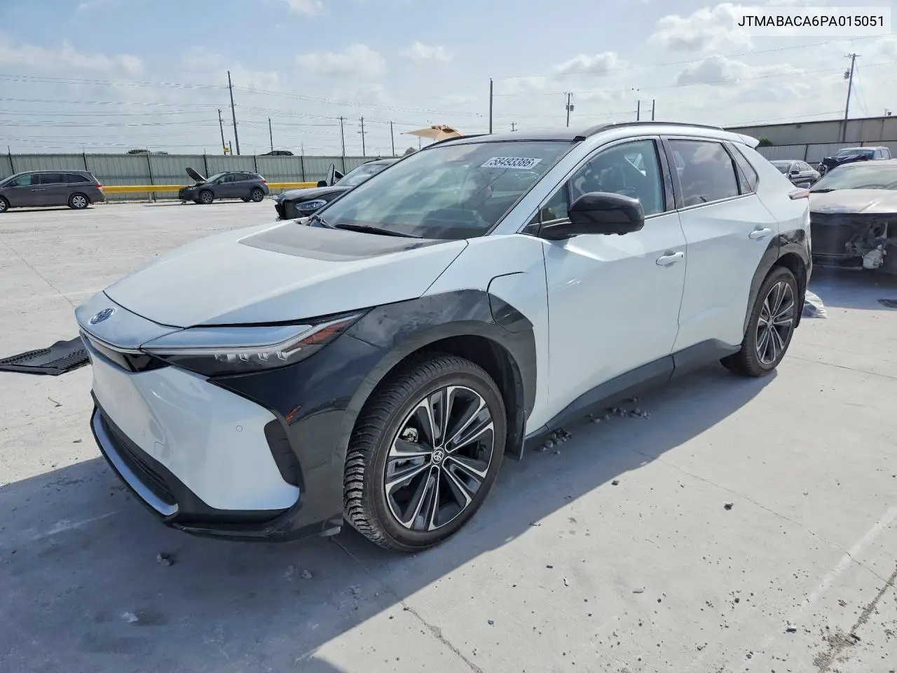 2023 Toyota Bz4X Limited VIN: JTMABACA6PA015051 Lot: 58493386