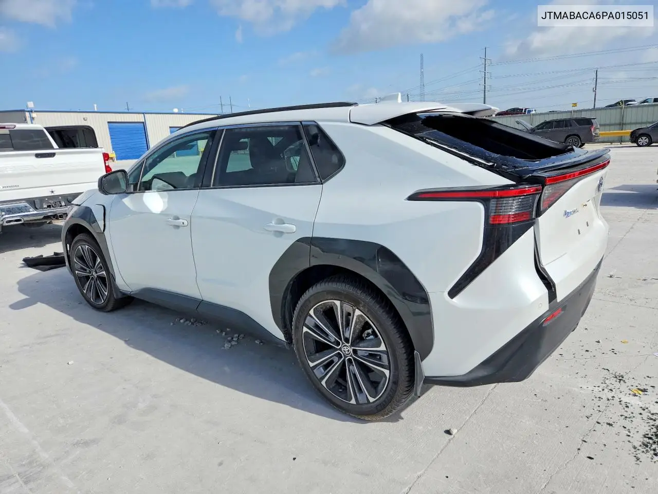 2023 Toyota Bz4X Limited VIN: JTMABACA6PA015051 Lot: 58493386