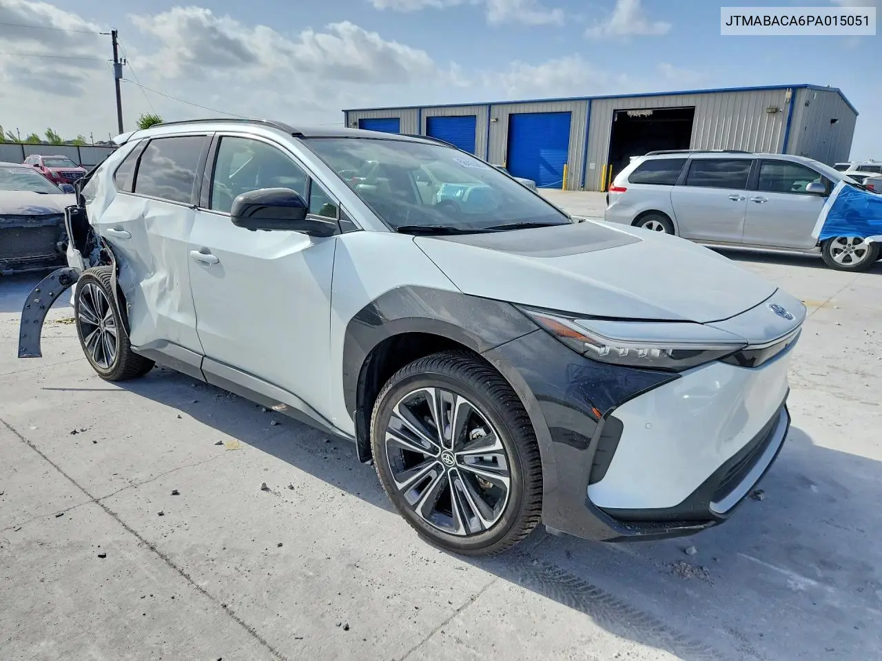 2023 Toyota Bz4X Limited VIN: JTMABACA6PA015051 Lot: 58493386