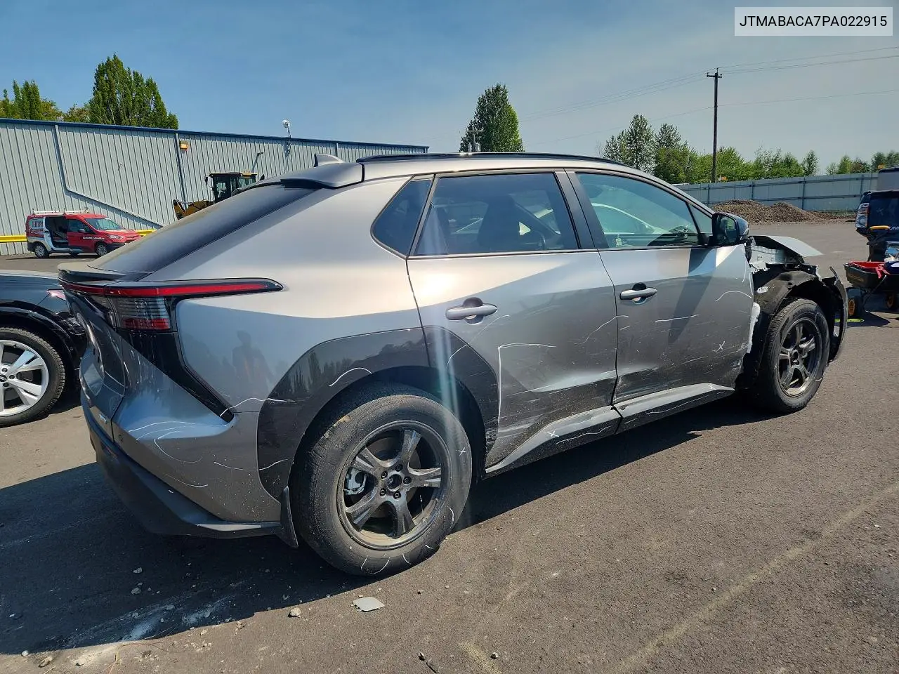 2023 Toyota Bz4X Xle VIN: JTMABACA7PA022915 Lot: 60785116