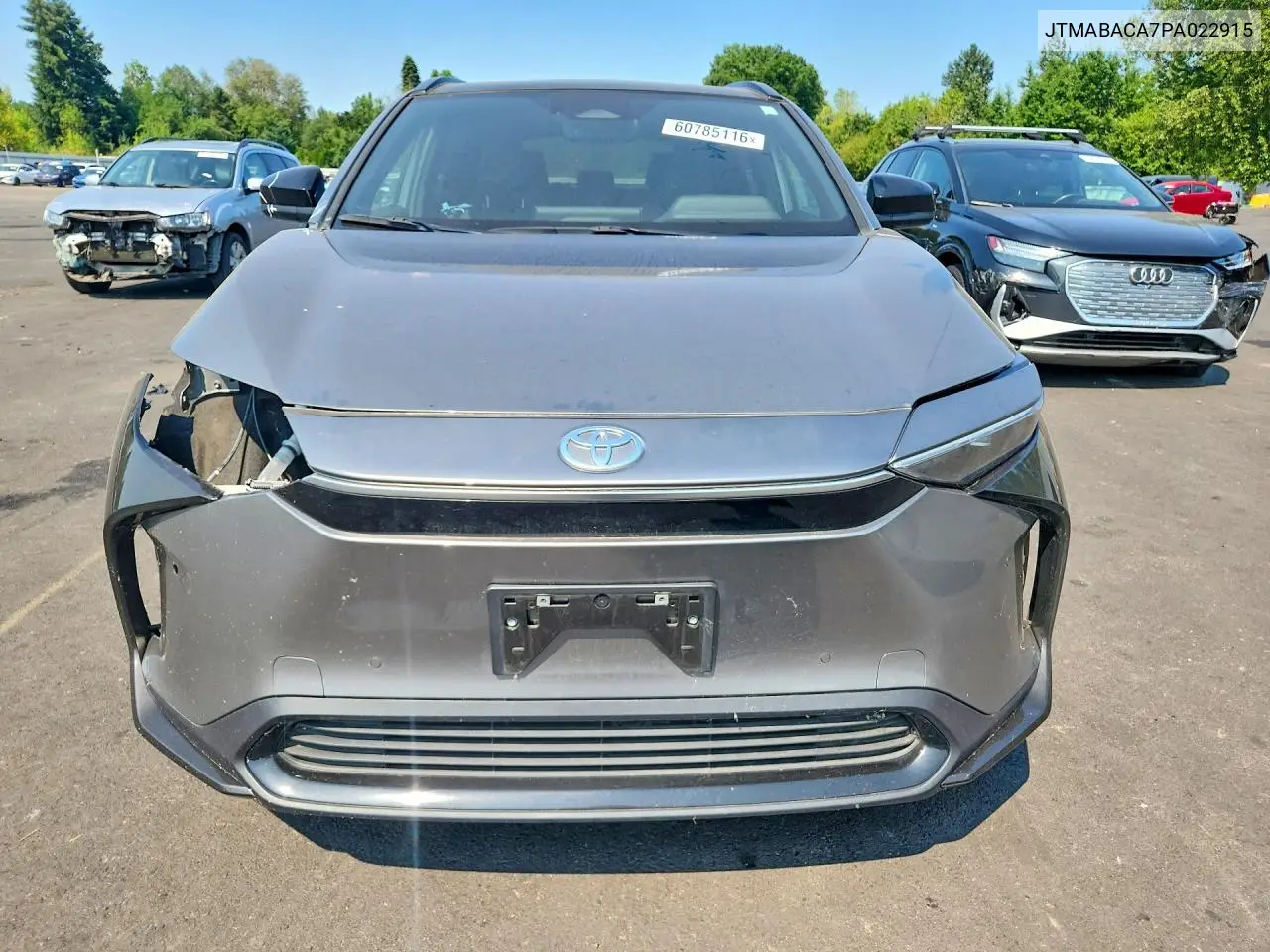 2023 Toyota Bz4X Xle VIN: JTMABACA7PA022915 Lot: 60785116