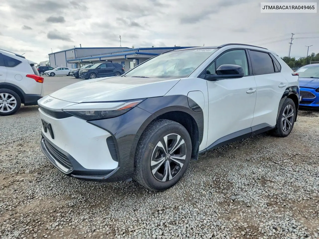 2024 Toyota Bz4X Xle VIN: JTMABACA1RA049465 Lot: 52216246