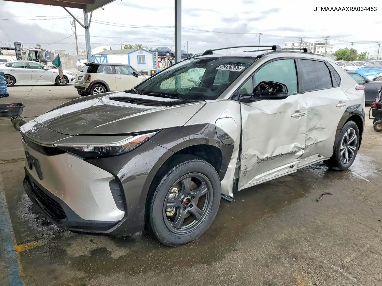 2024 Toyota Bz4X Xle VIN: JTMAAAAAXRA034453 Lot: 55186396