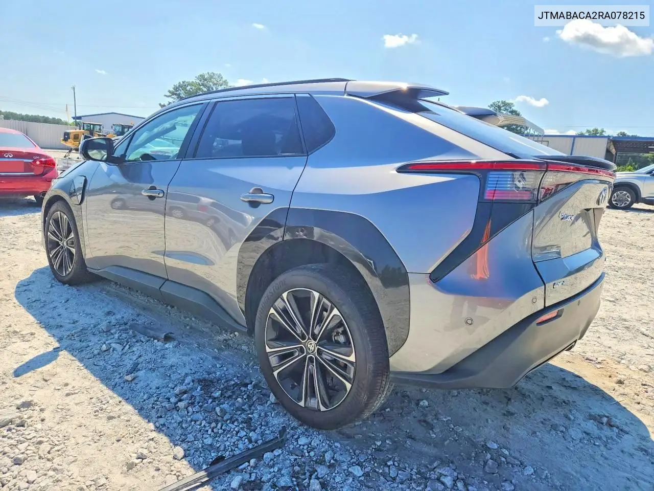 2024 Toyota Bz4X Xle VIN: JTMABACA2RA078215 Lot: 60042546