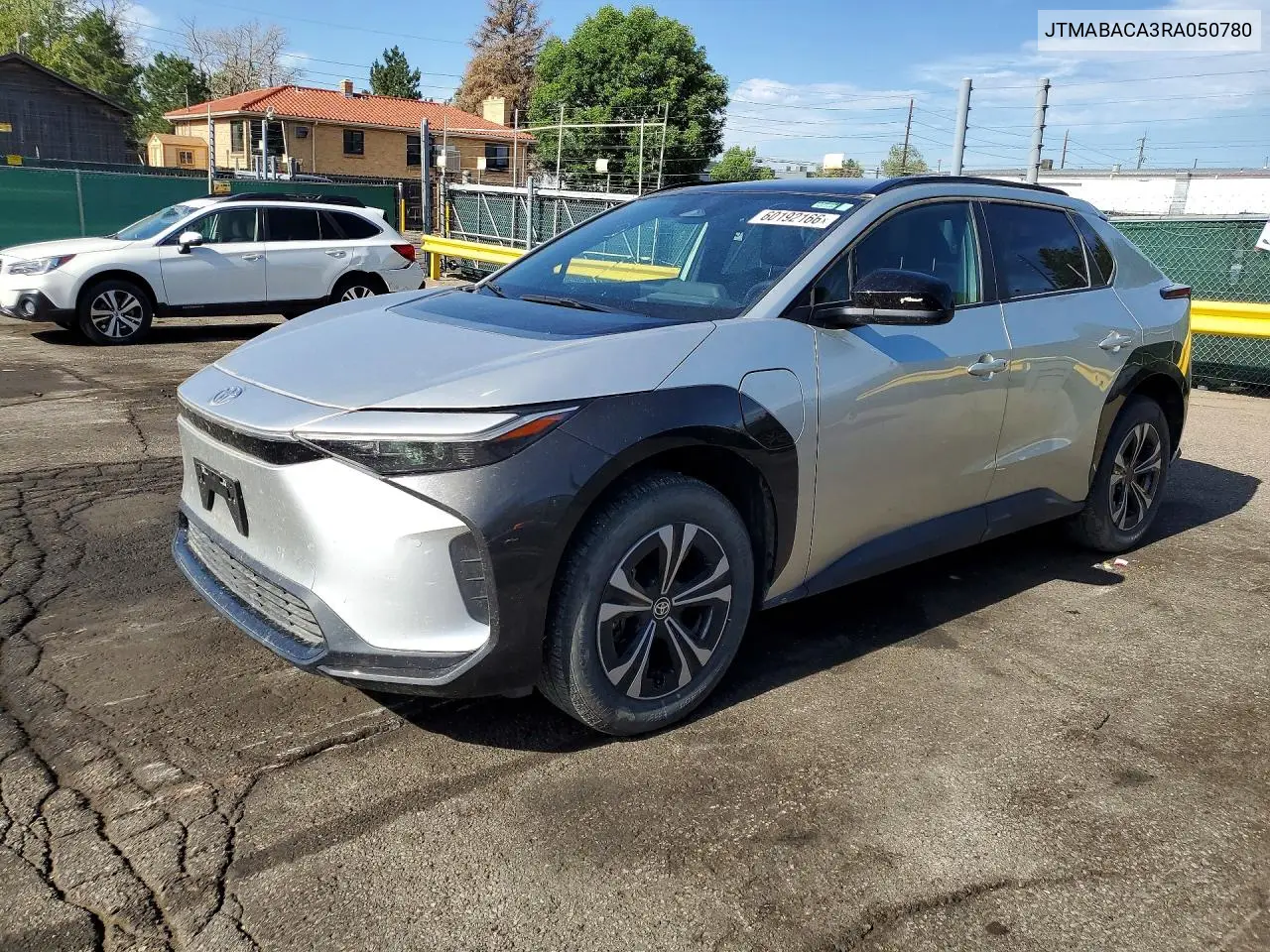 2024 Toyota Bz4X Xle VIN: JTMABACA3RA050780 Lot: 60192166