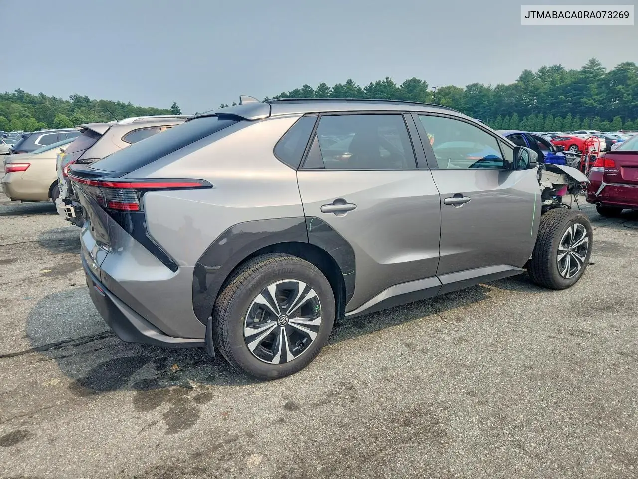 2024 Toyota Bz4X Xle VIN: JTMABACA0RA073269 Lot: 61208716