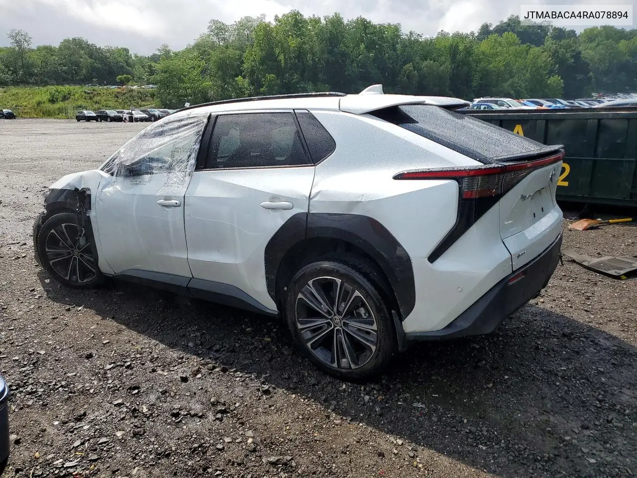 2024 Toyota Bz4X Limited VIN: JTMABACA4RA078894 Lot: 61732906
