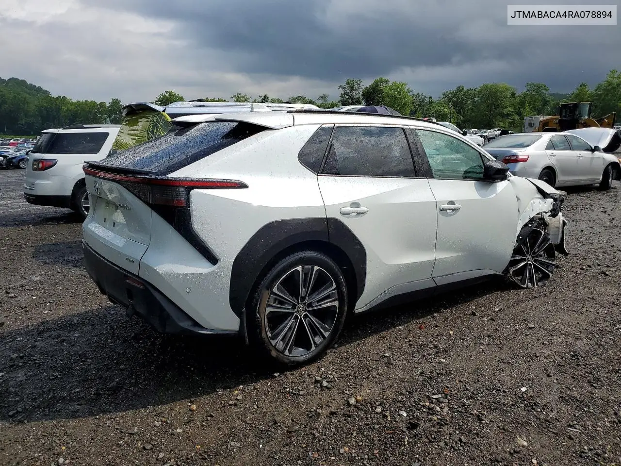 2024 Toyota Bz4X Limited VIN: JTMABACA4RA078894 Lot: 61732906